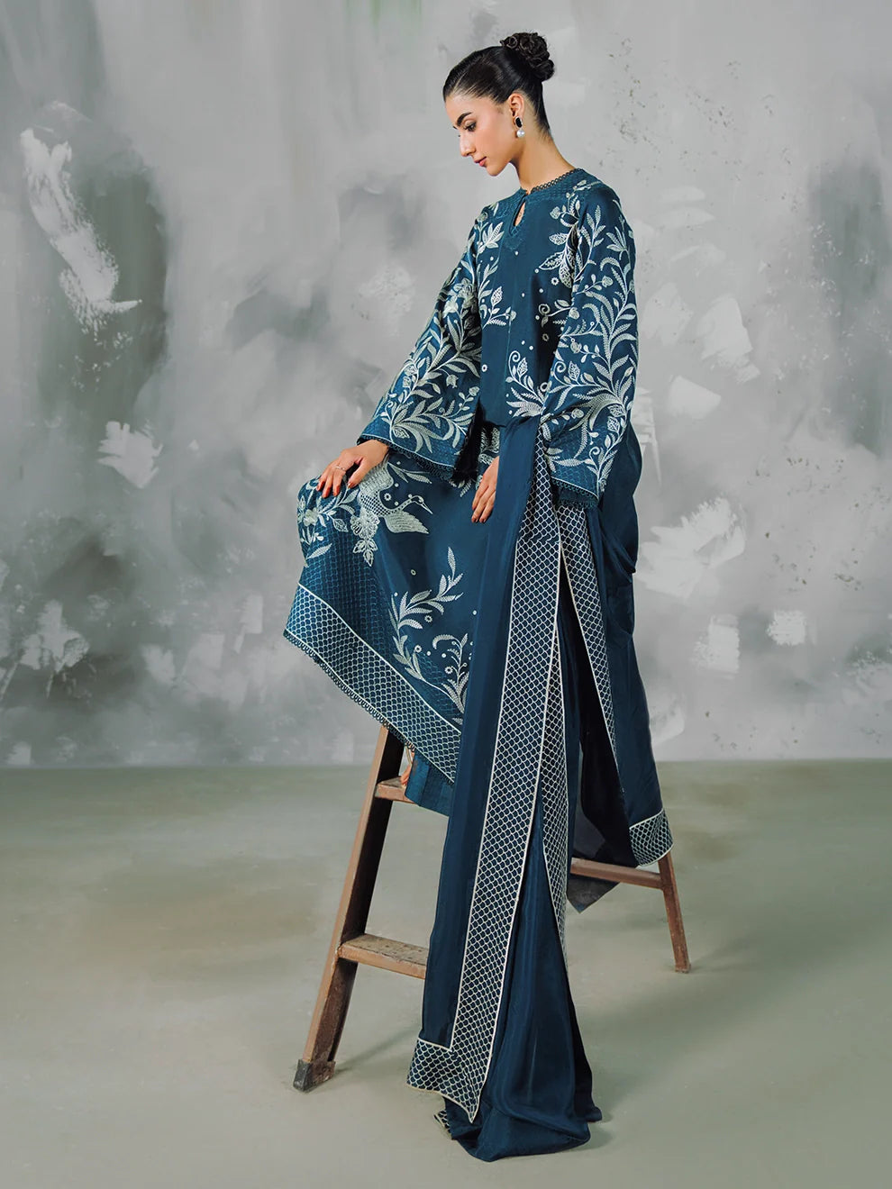 NOCTURNE - 3pcs Rawsilk Ensemble
