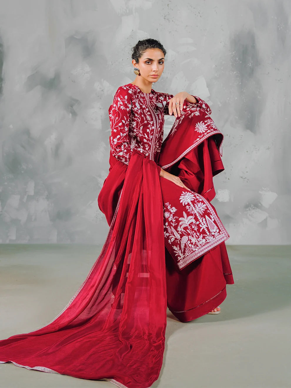 ROYAL GALA - 3pcs Rawsilk Ensemble