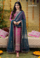 Ajab-19 Embroidered Cotton Silk 3 Pcs