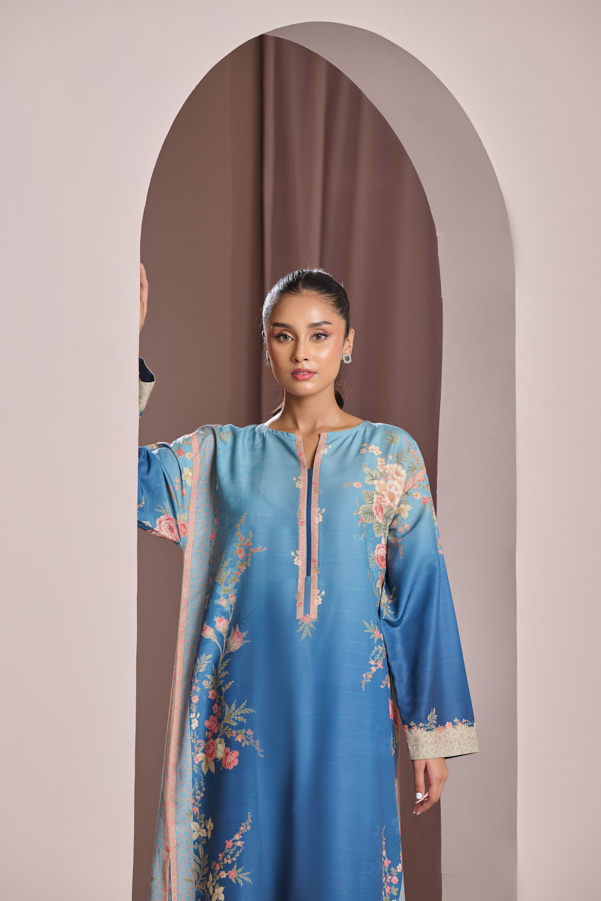 BLUE ROSE KAFTAN  | 2-Piece