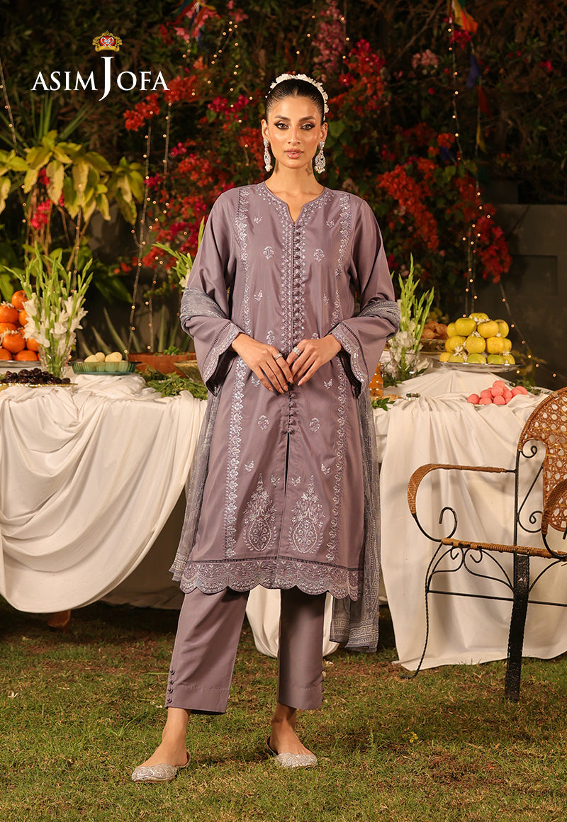 Ajpb-171 Embroidered Raw Silk 3Pc