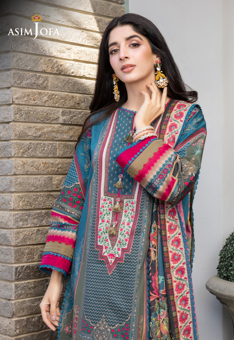 AJS-03 PRINTED LAWN 2 PCS