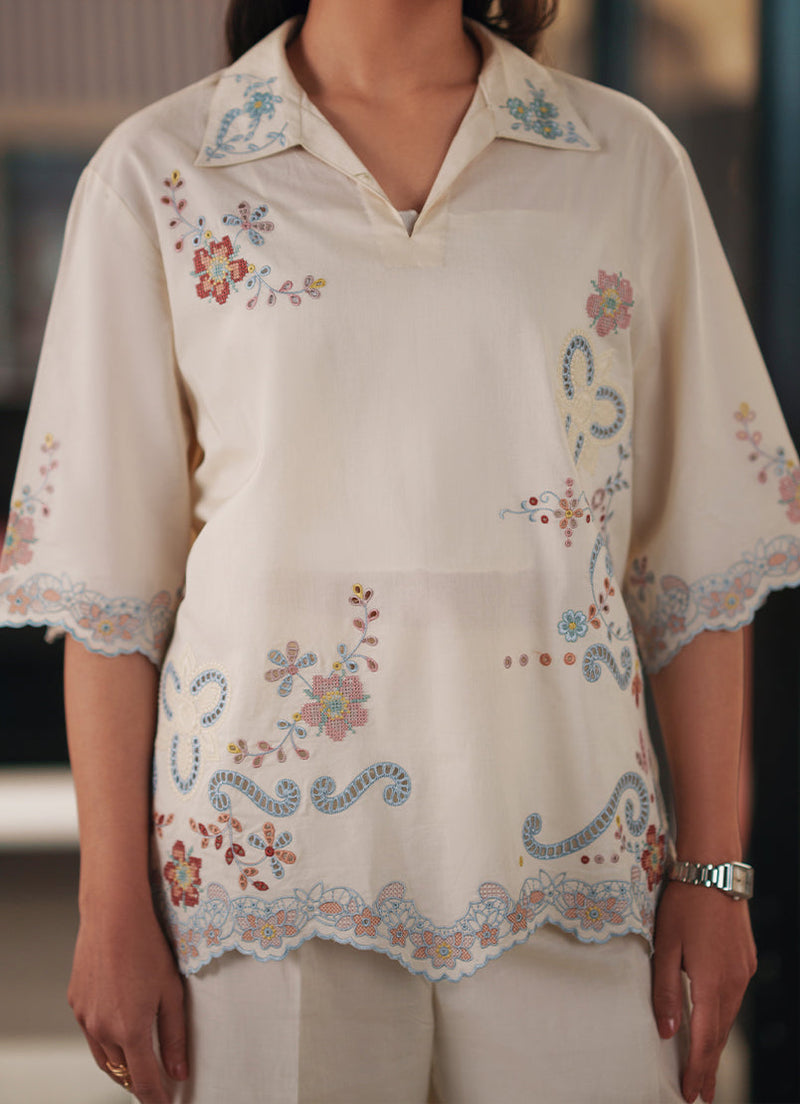 Embroidered Co-Ord Set