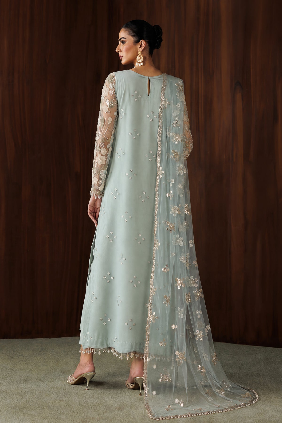 EMBELLISHED NET UF-4640