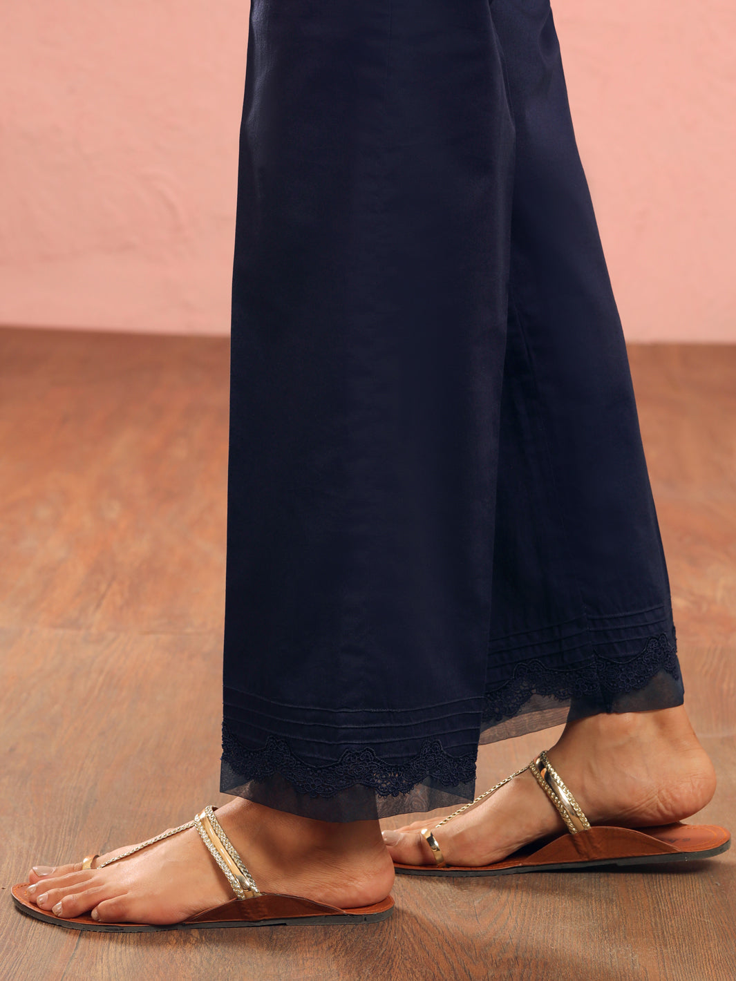 Blue Dyed Trousers - AL-T-723