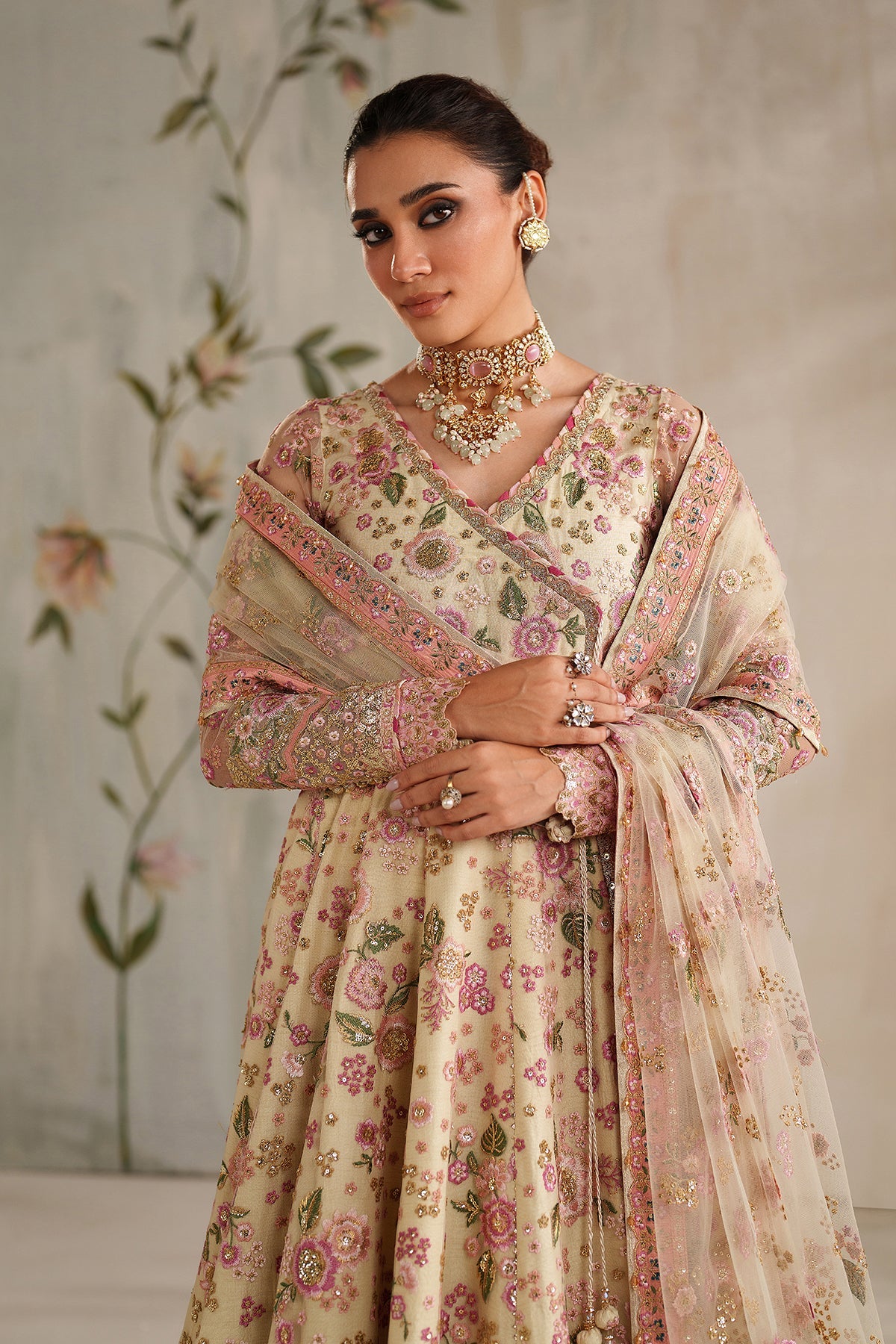 EMBROIDERED NET UF-4371