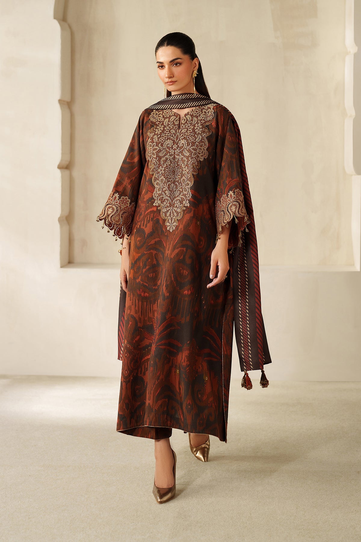 EMBROIDERED VISCOSE SF-4331