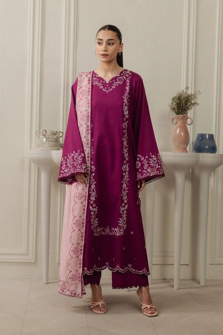 Cerise - 3 Piece Dobby RTW