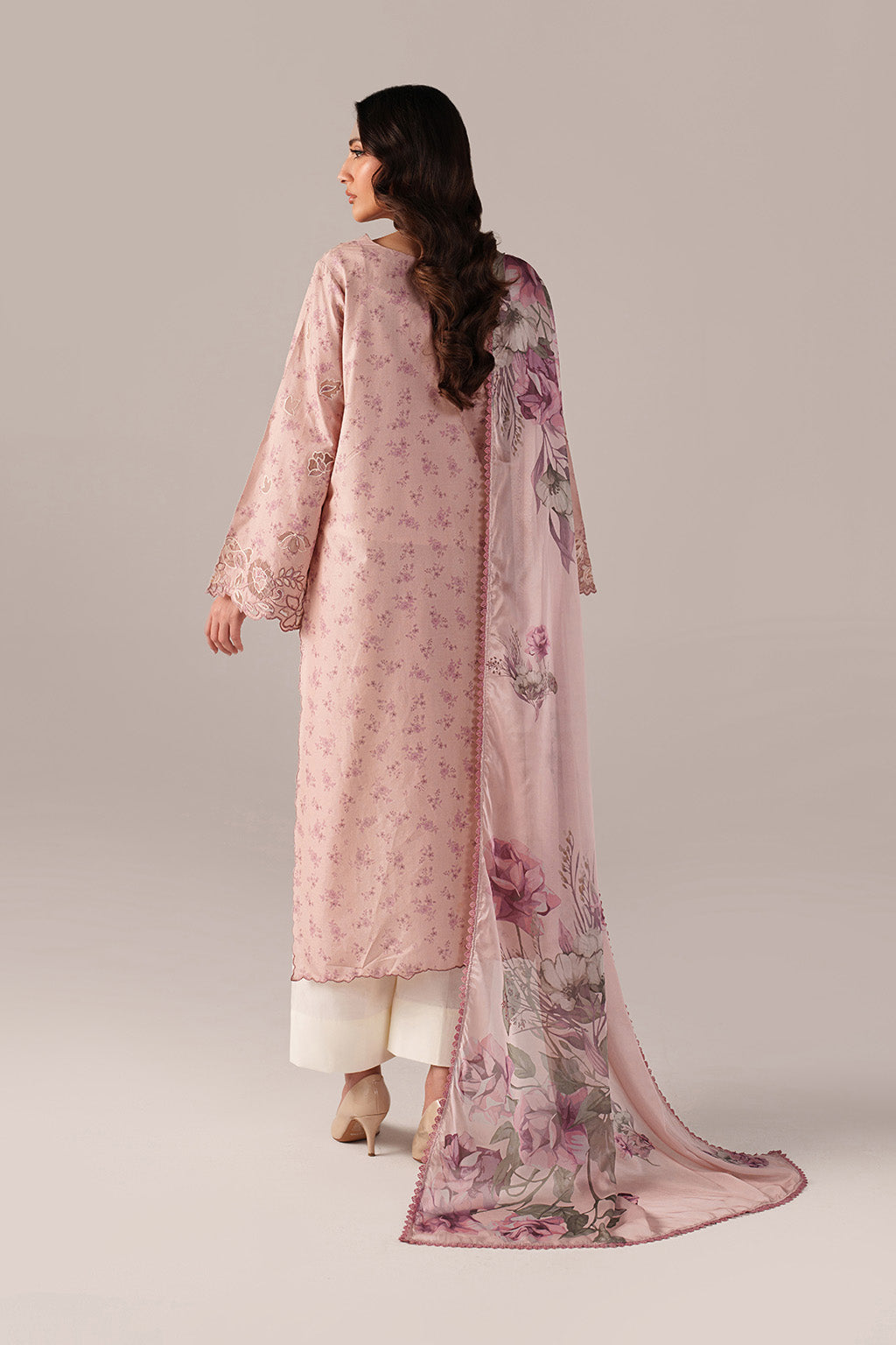 SS-05 Embroidered  Lawn