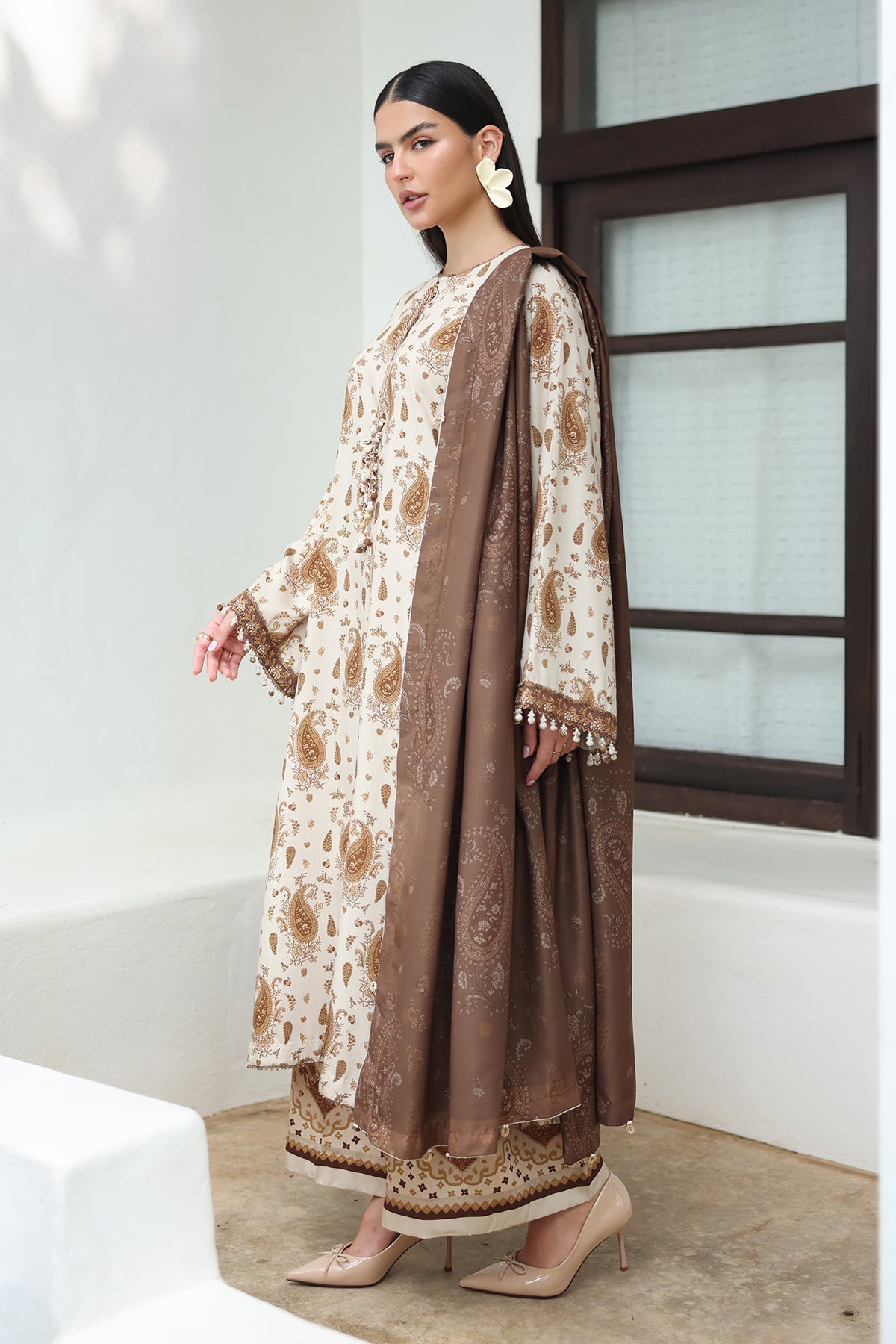 EMBRIODERED VISCOSE SILK SF-4612