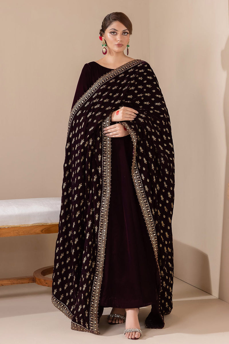 EMBROIDERED CHIFFON DUPATTA 70