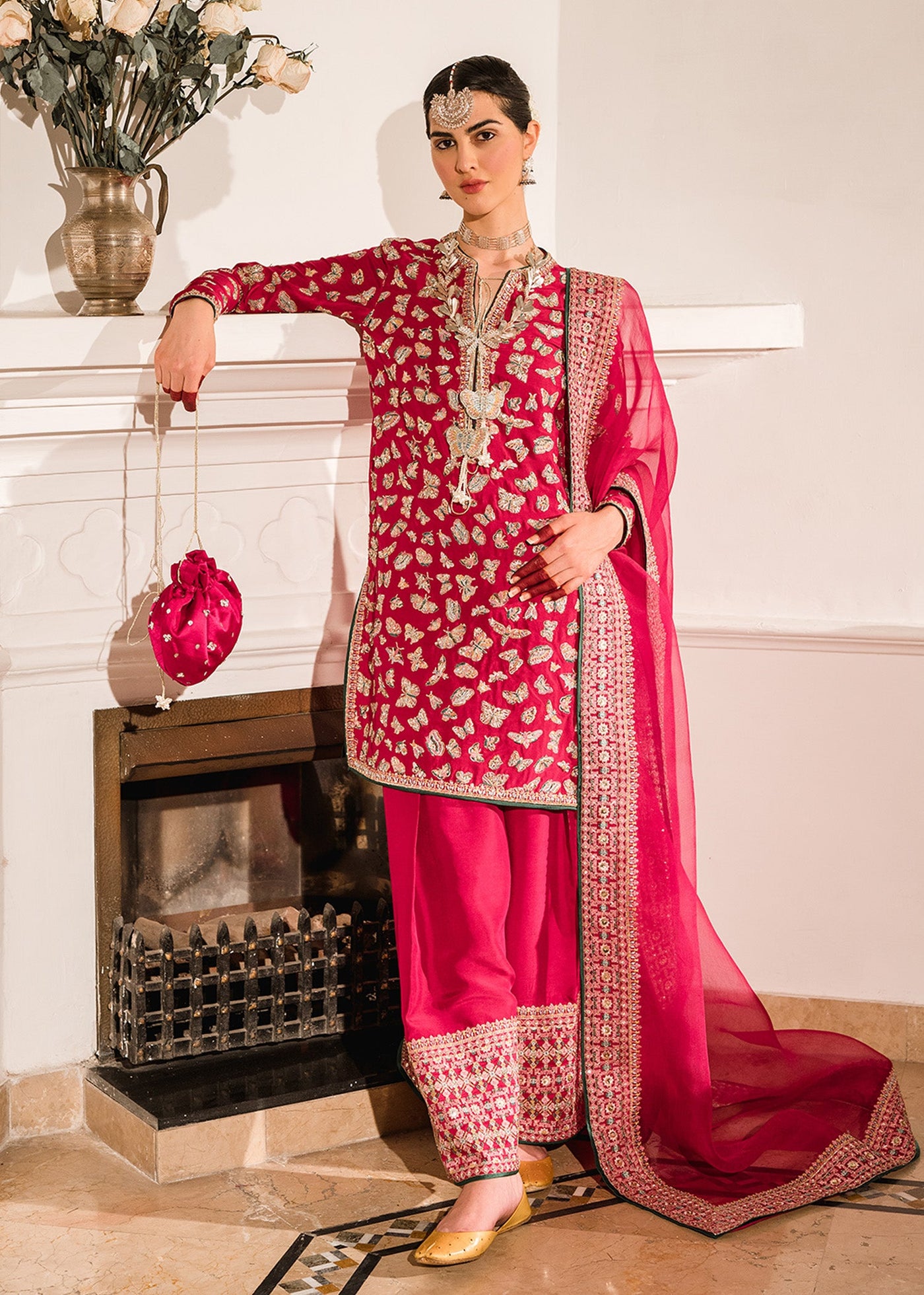 Plan Silk Pants