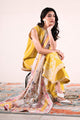 Tuscan Daisy Luxury Embroidered Lawn 3Pcs Set (Npa3-26415) - Ready To Wear / Express Delivery For Eid