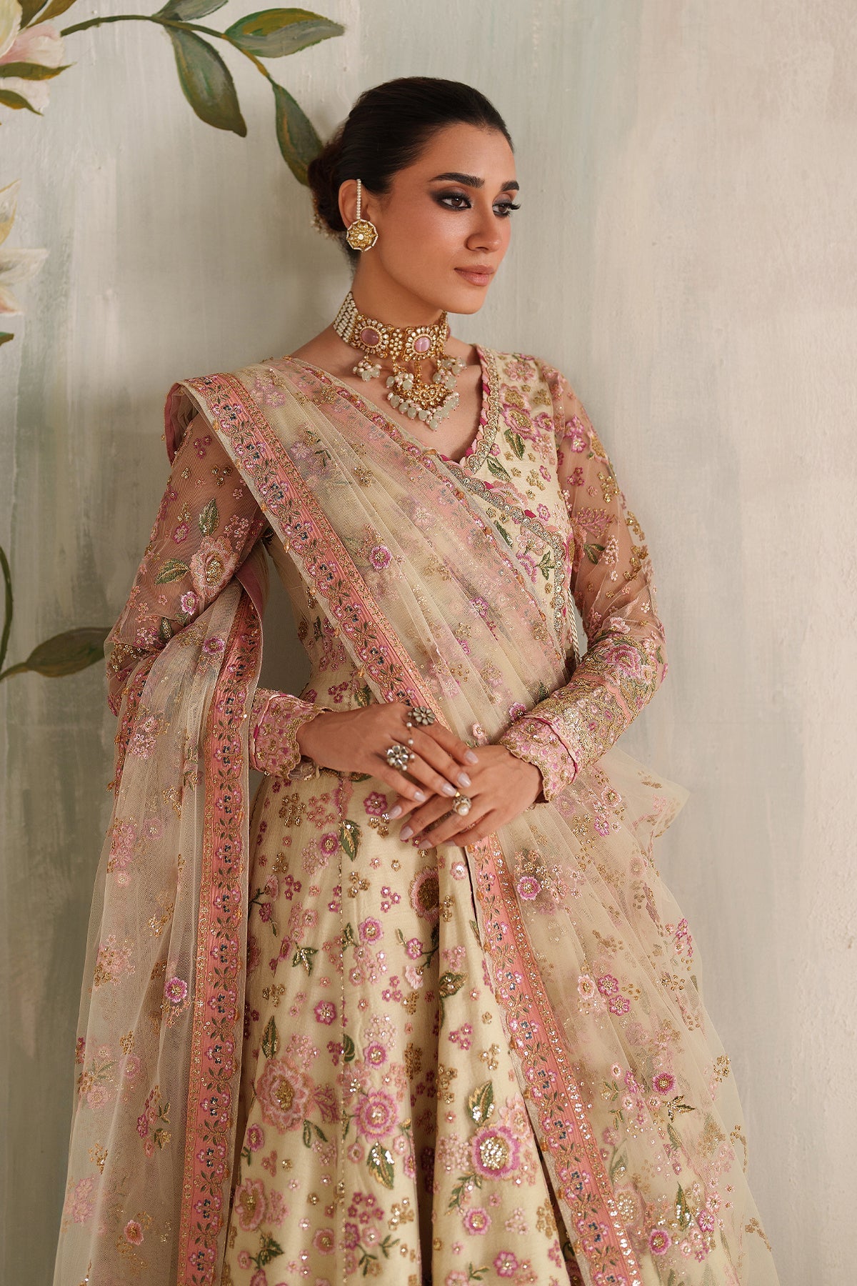 EMBROIDERED NET UF-4371