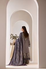 Design 7B Winter Shawl 2024 Unstitched