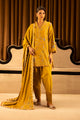 Unstitched Slub Muzlin 3 Piece Suit