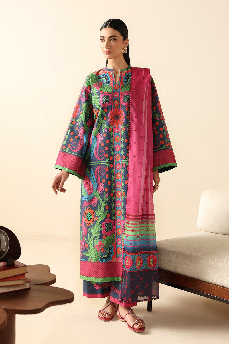 Digital Printed Lawn Use-9345