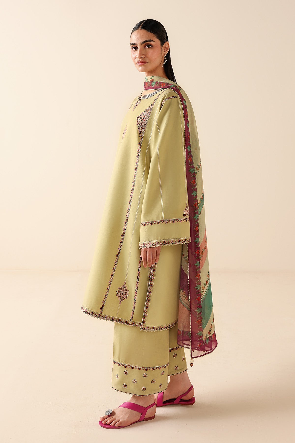 EMBROIDERED LAWN RTW-9339