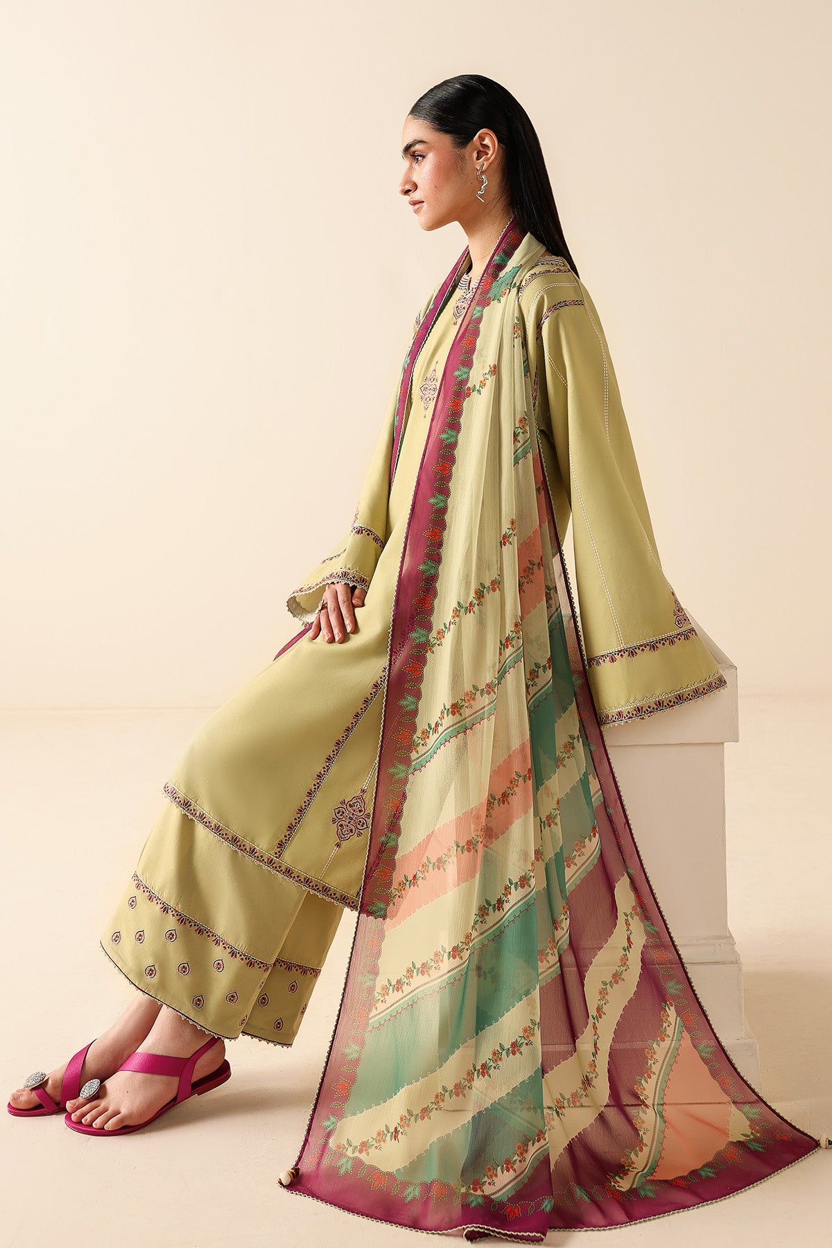 EMBROIDERED LAWN RTW-9339