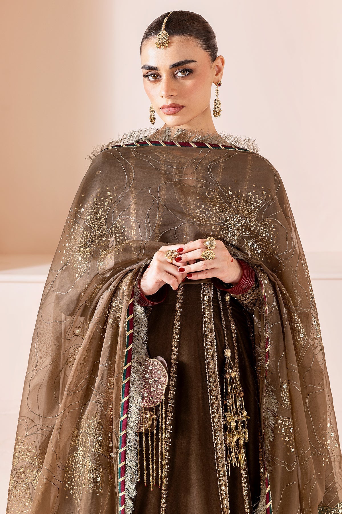 Mairaz Embroidered Velvet Suit — CVF D-04