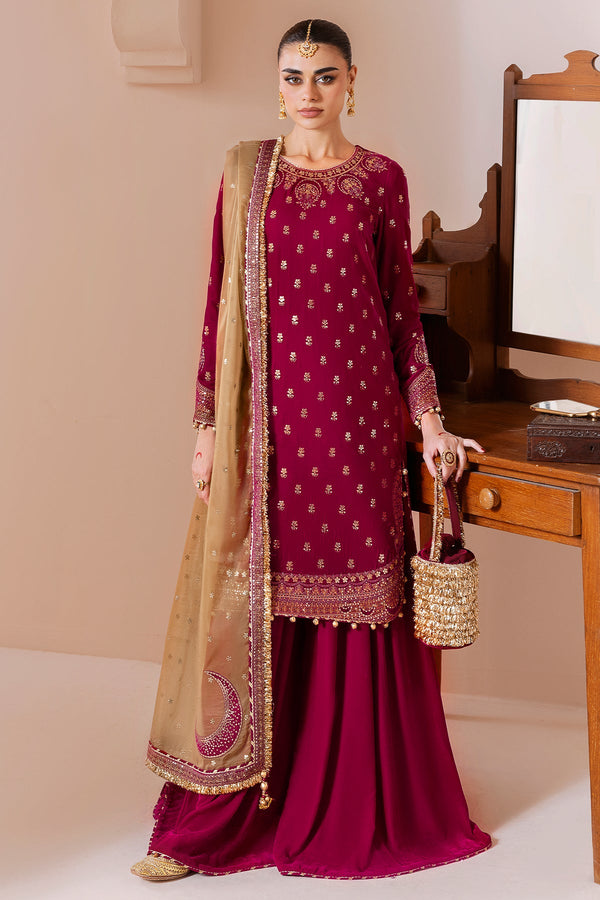 Embroidered Velvet Formal CVF25-D11