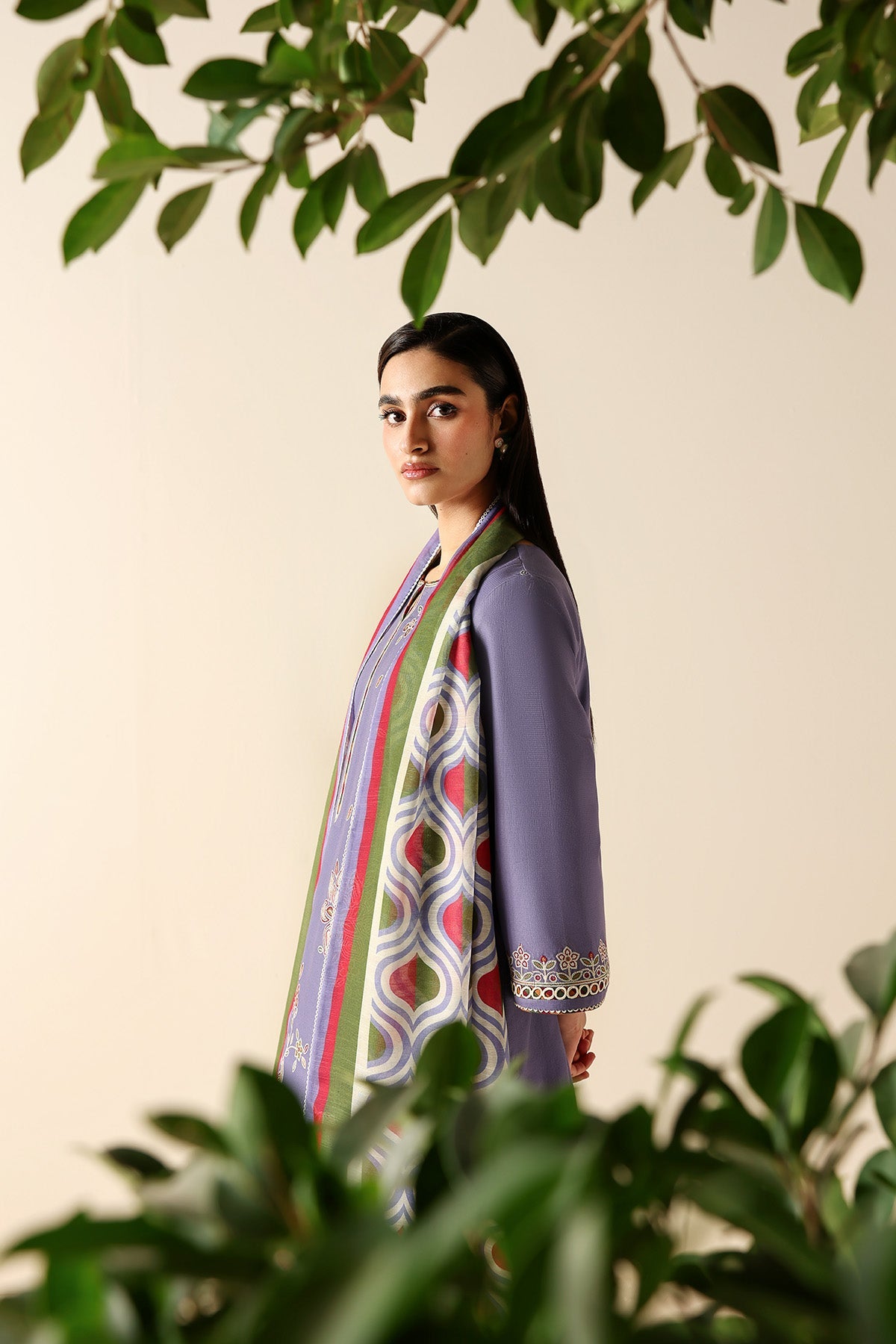 EMBROIDERED LAWN RTW-9336