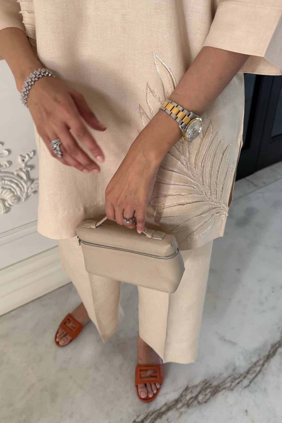 Ivory Tan Set