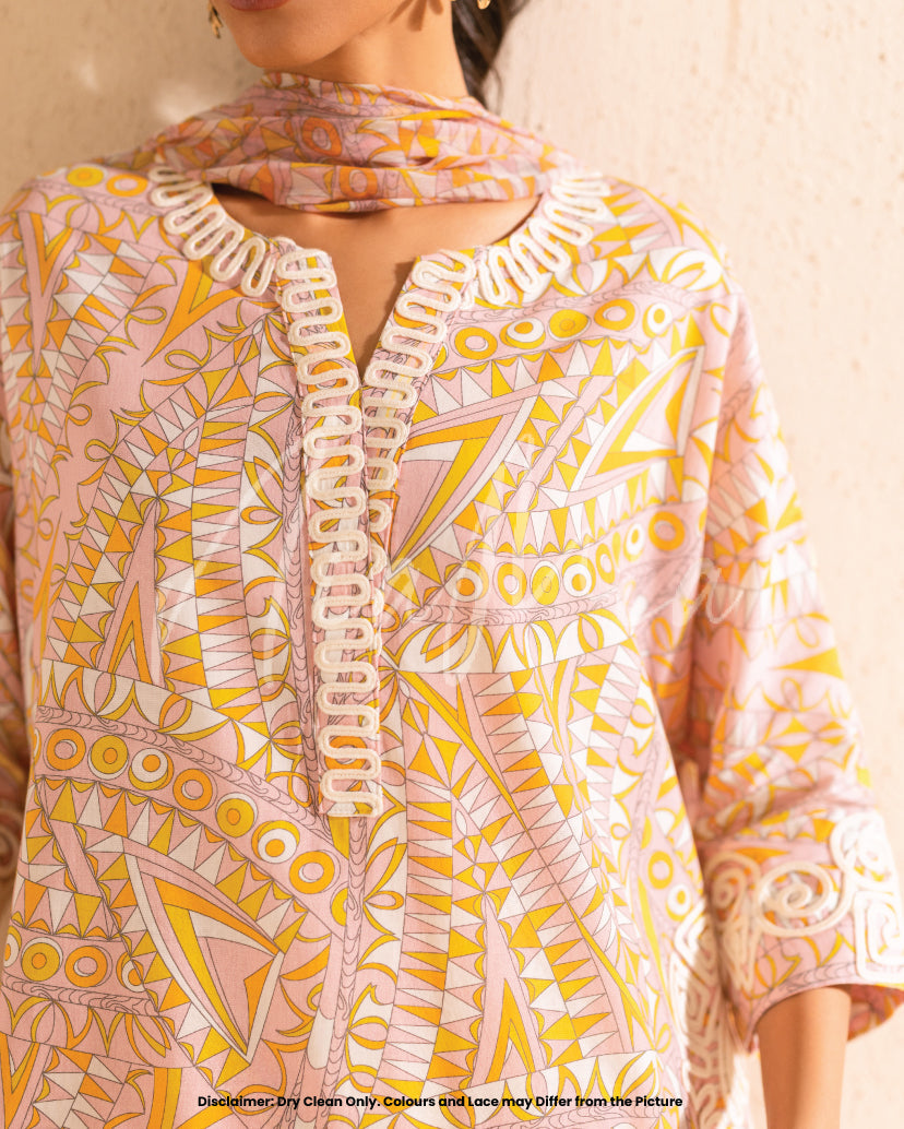 Panna Cotta Dupatta