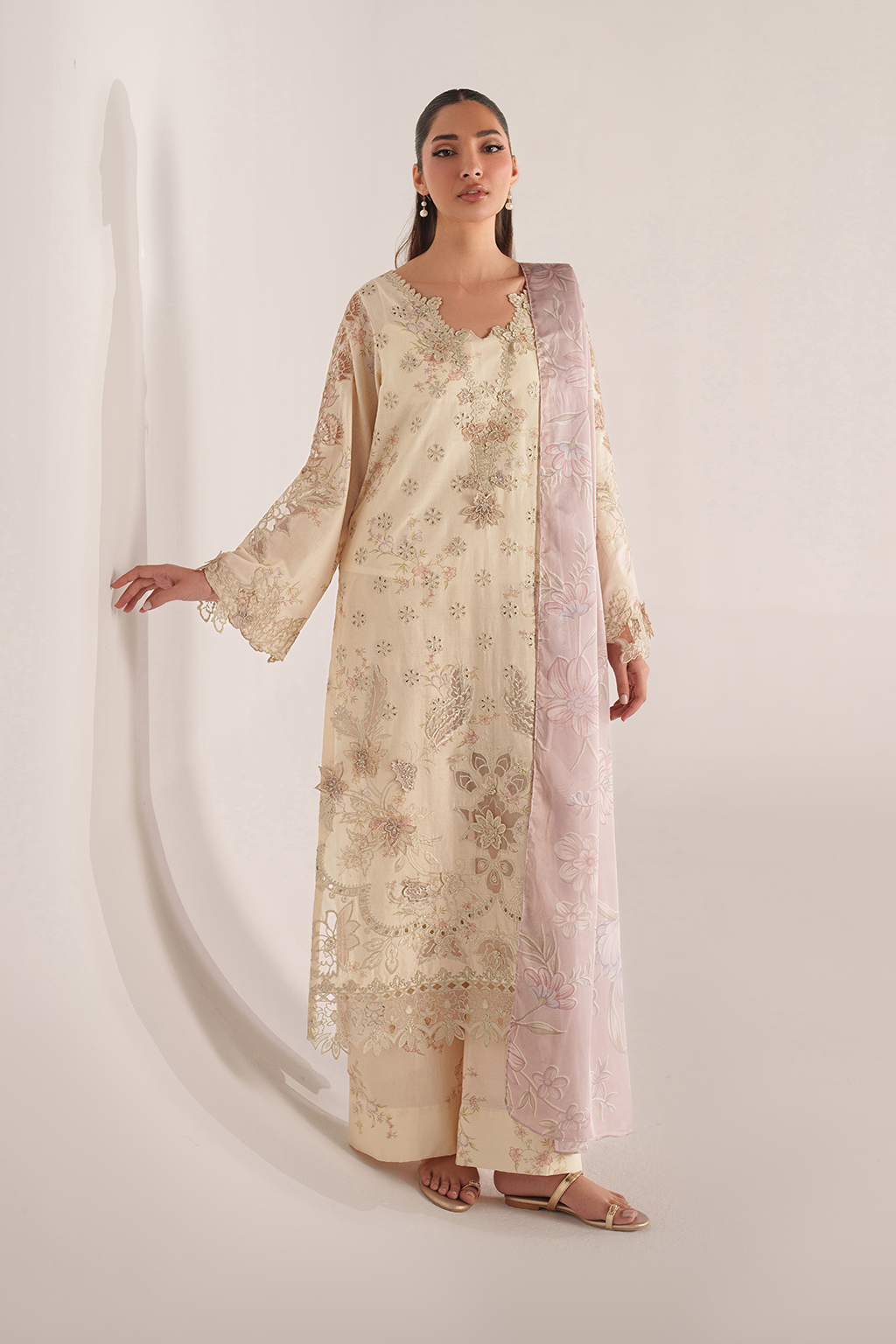 SS-06 Embroidered Lawn