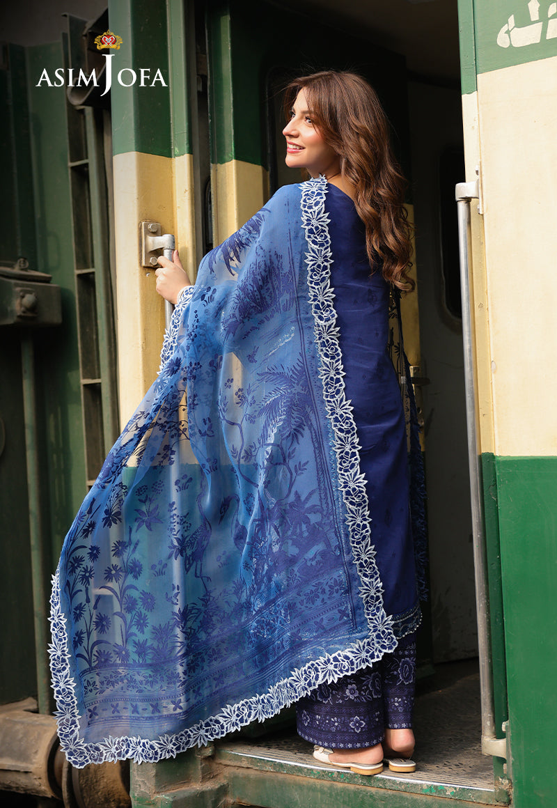AJUBU-02 Embroidered Jacquard 3 Pcs