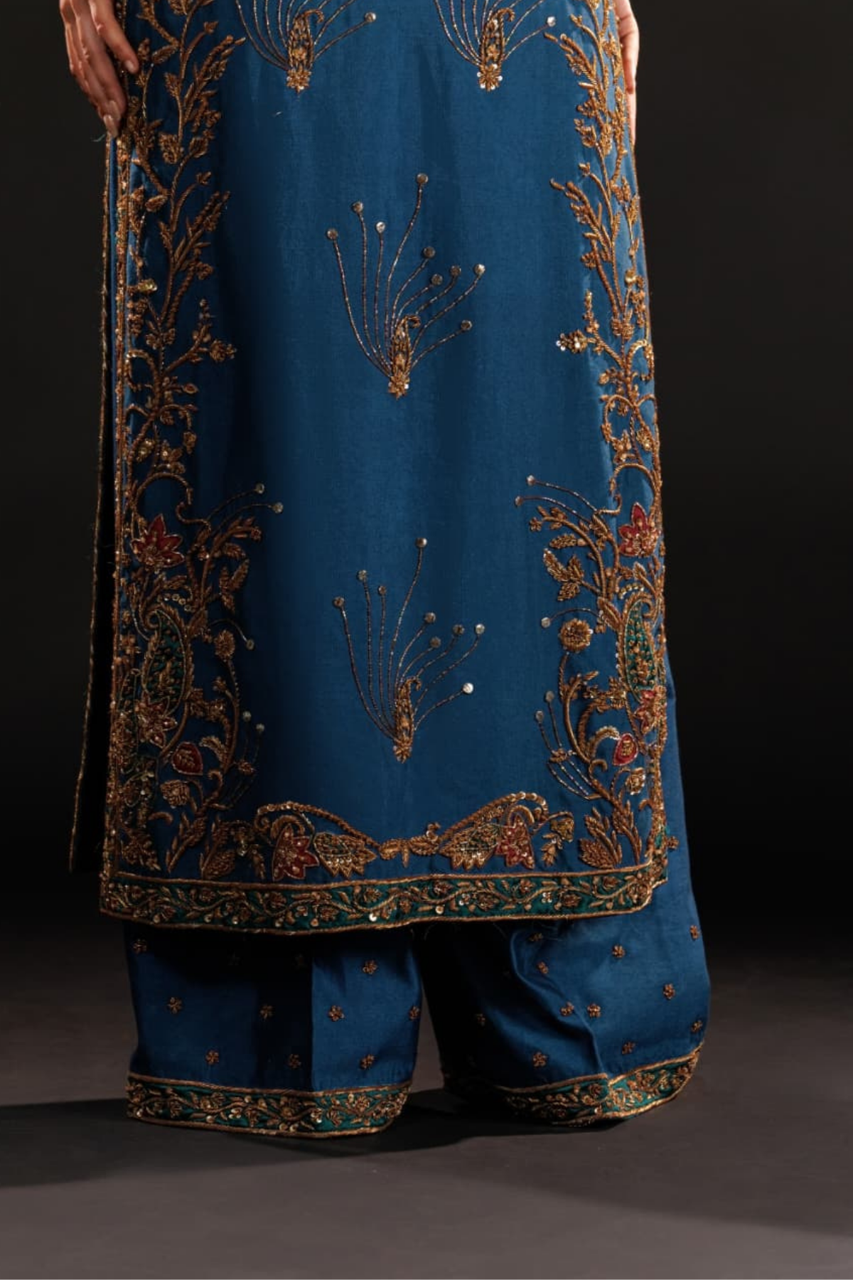 Usama Silk – Azure Dynasty Style