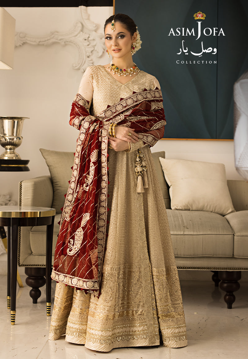Ajvy-07 Designers Stitched Embroidered Chiffon 3 Pcs