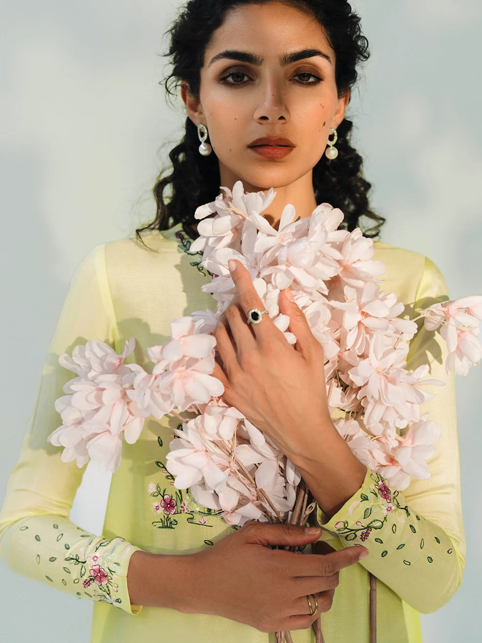 Limelight Garden - 2Pcs Rawsilk Ensemble