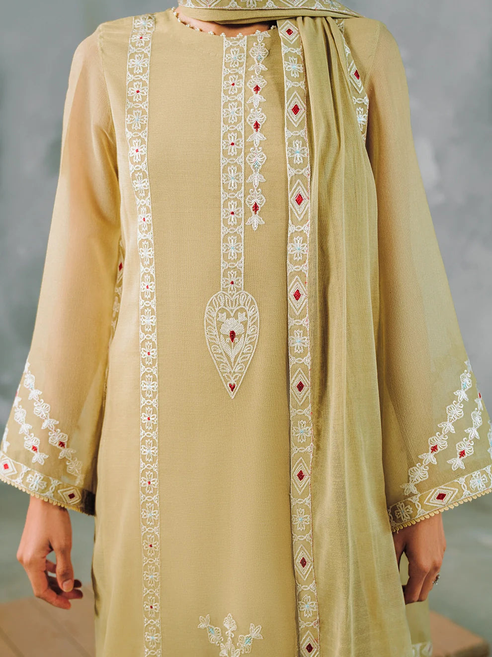 Silent Whisper - 4Pcs Tusser Net Ensemble