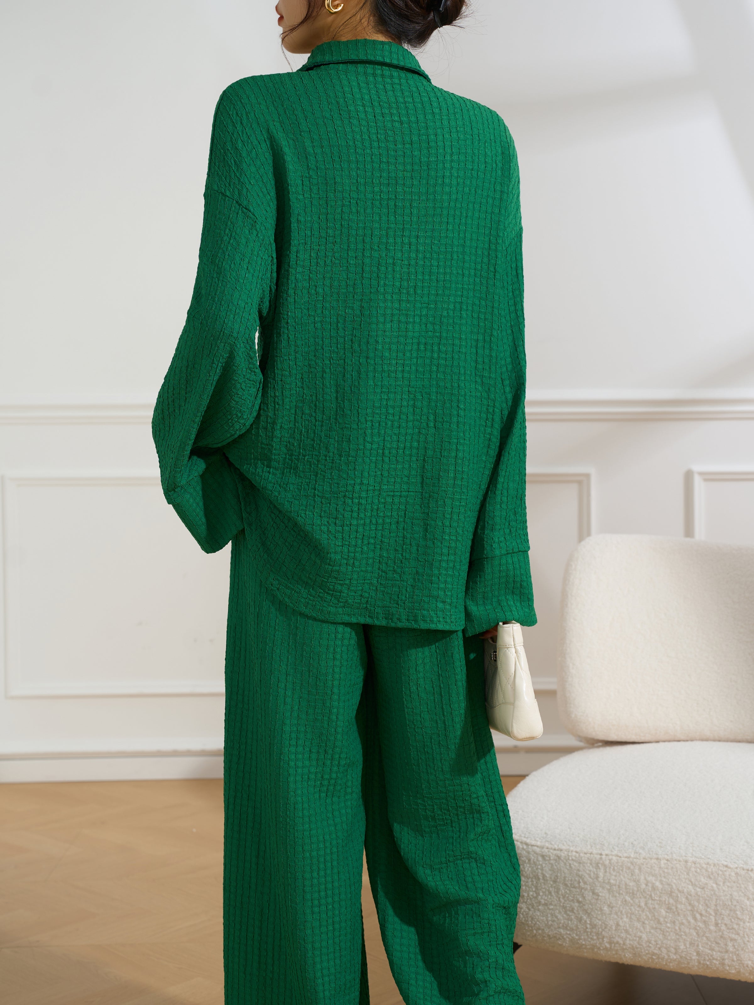 Ravello Emerald Two Piece Suit  Dark