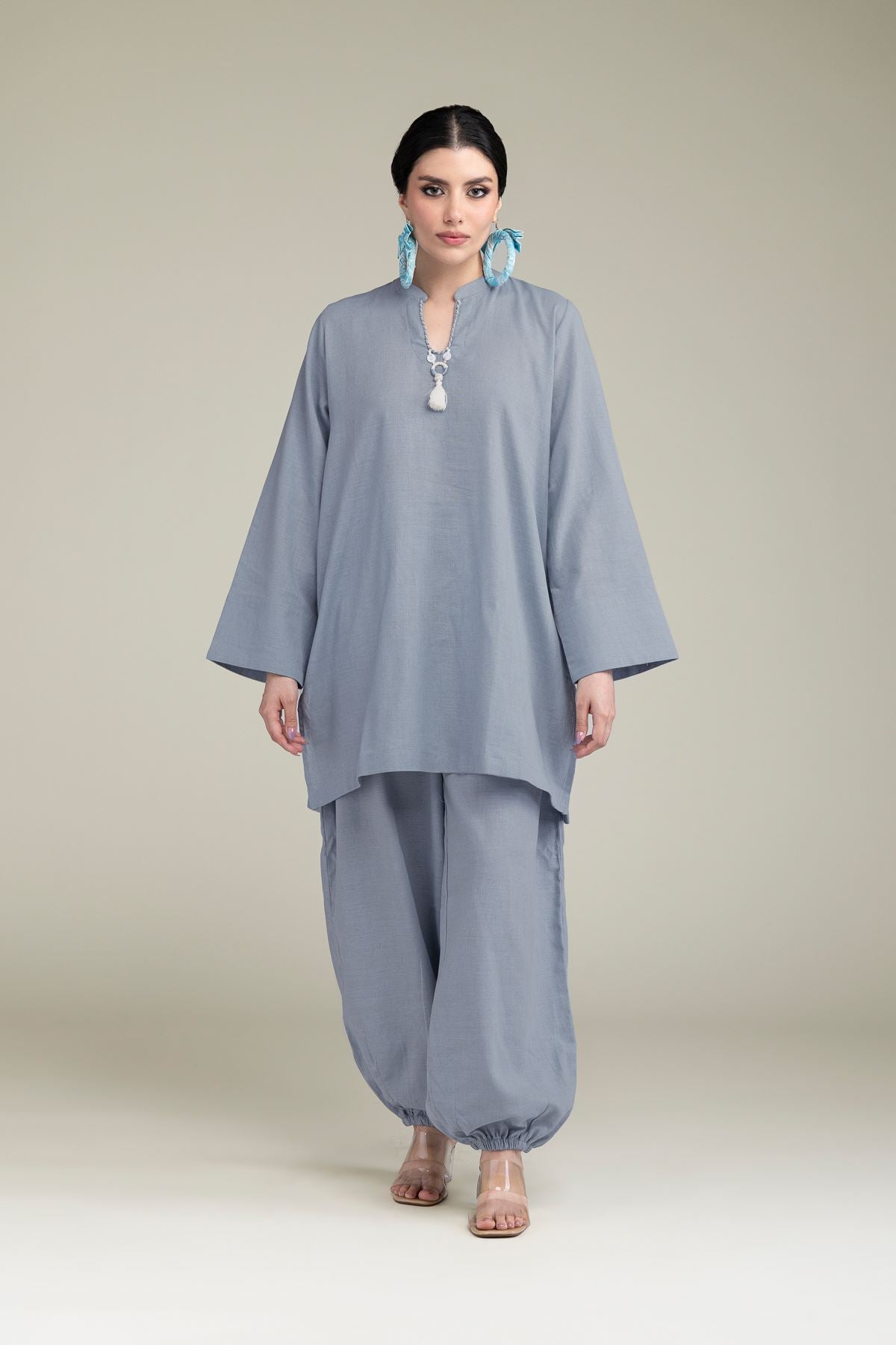 Short Solid Kurta