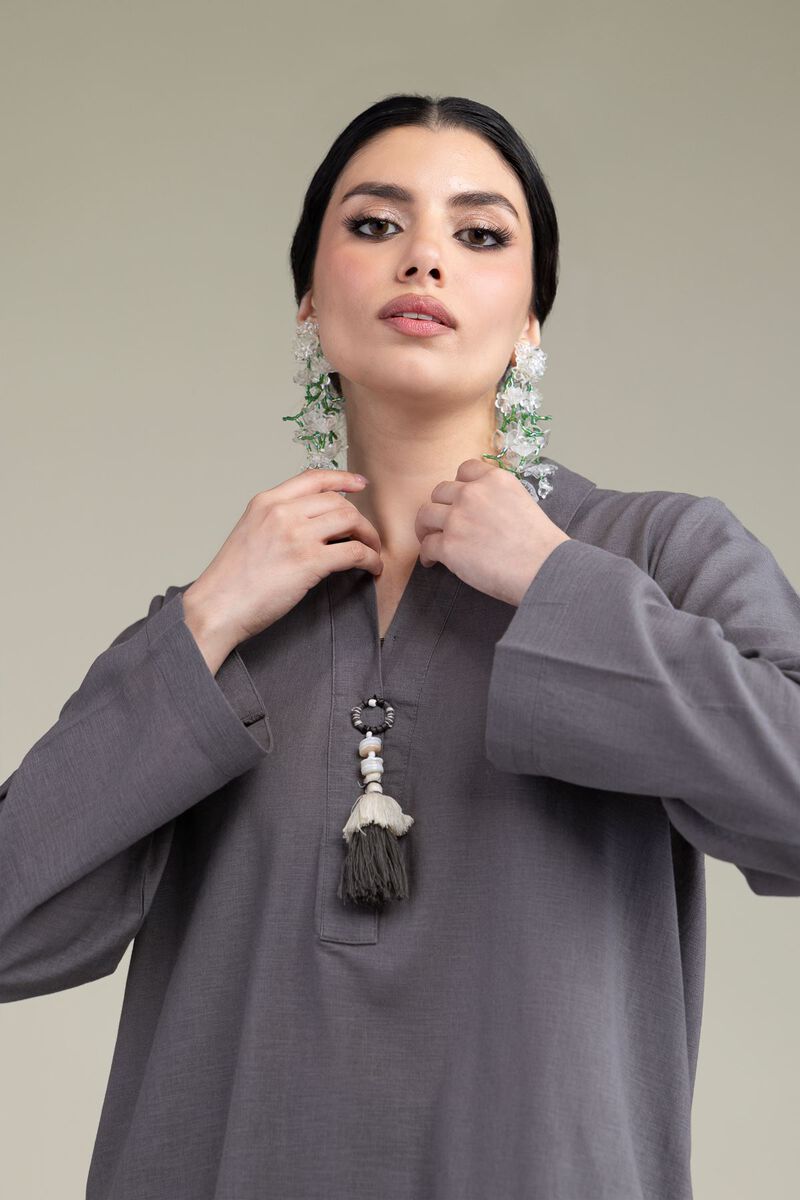 Solid Linen Kurta