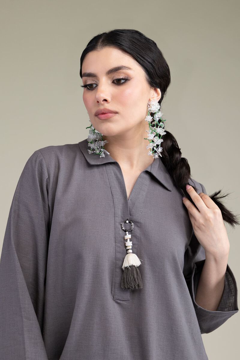 Solid Linen Kurta