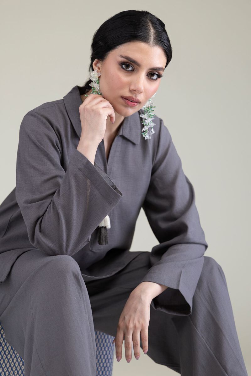 Solid Linen Kurta
