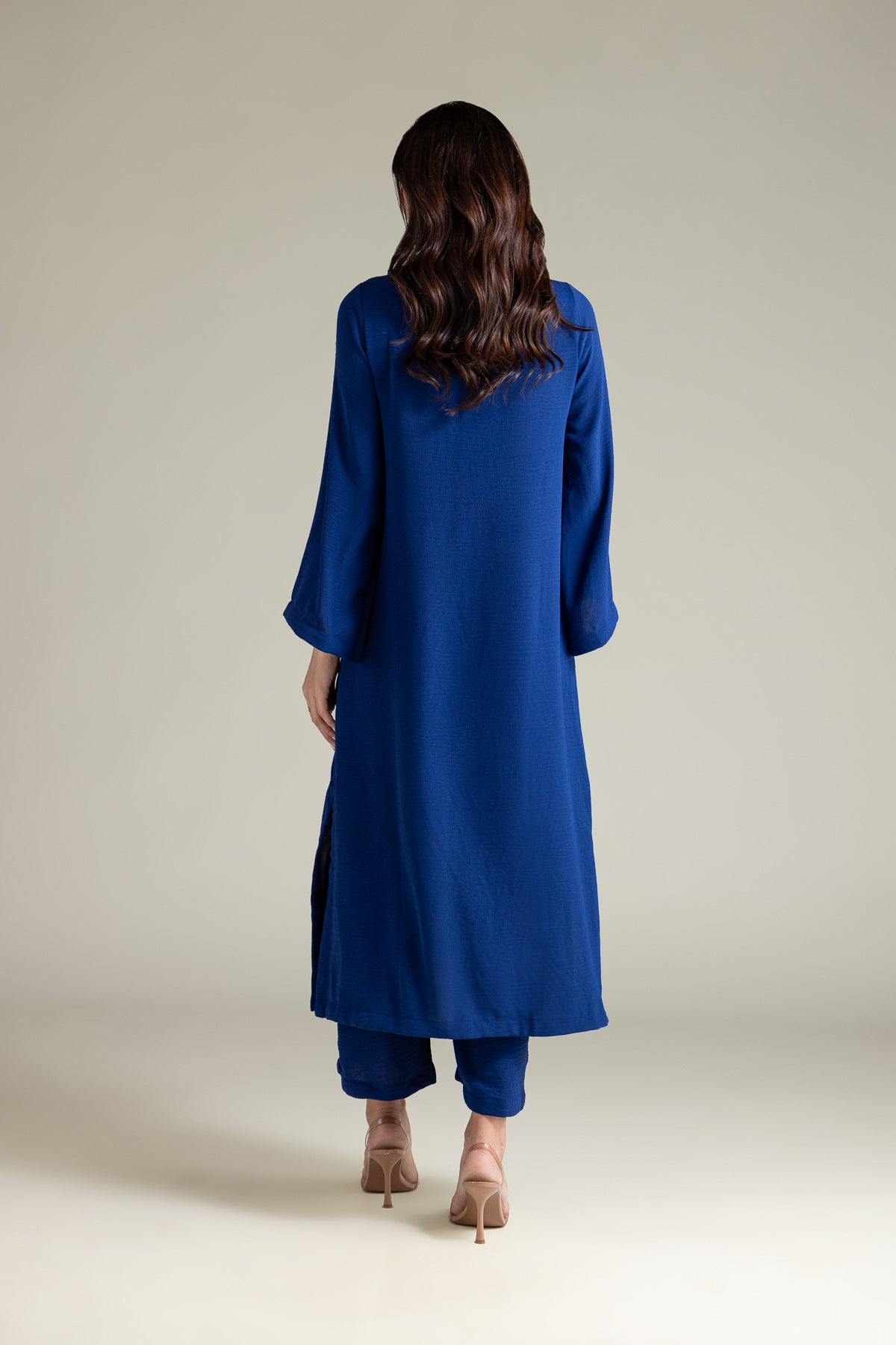 Blue Georgette Kurta