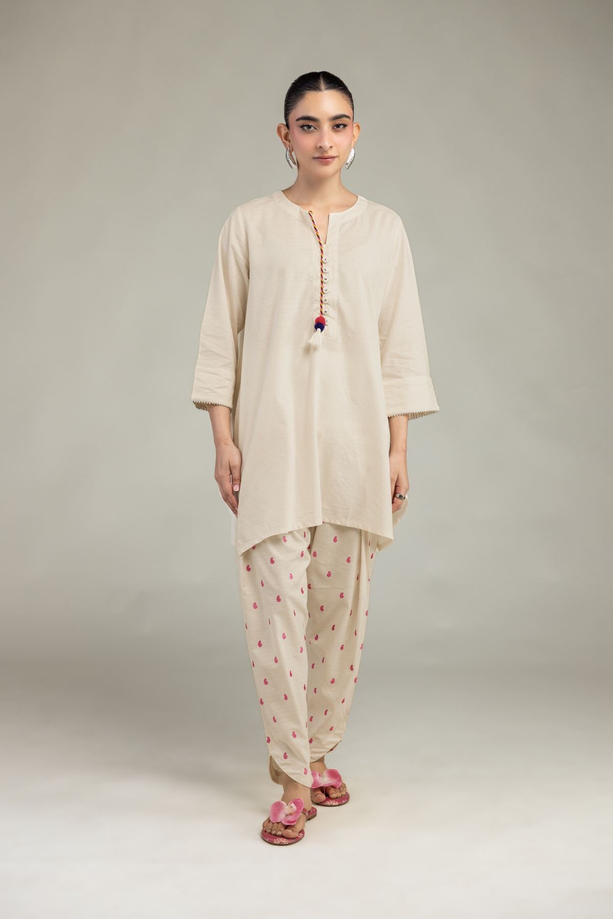 Cotton Viscose Shalwar