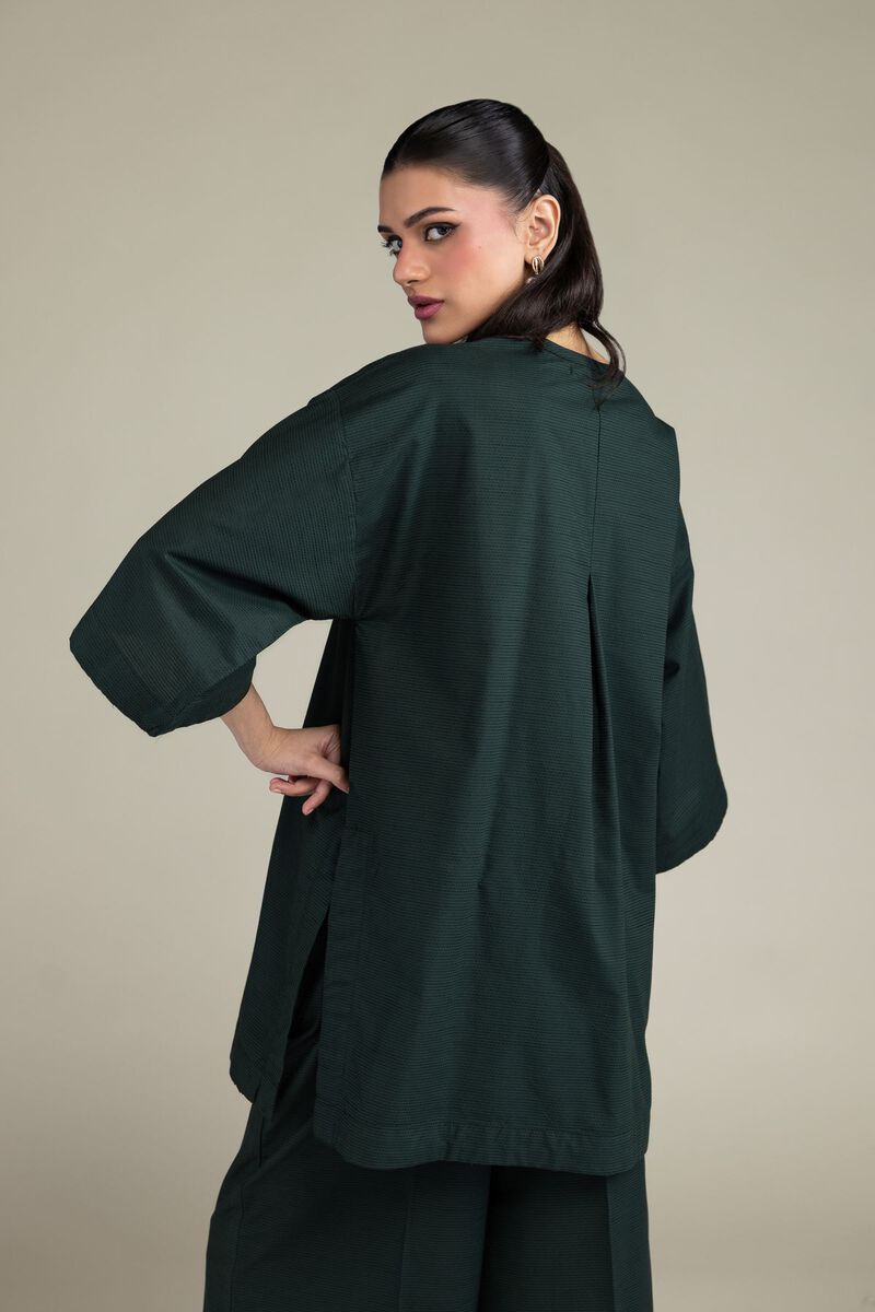 V-Neck Cotton Kurta
