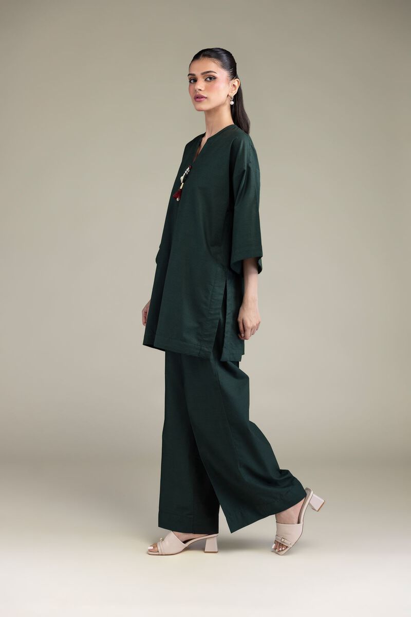 Cotton Solid Pants