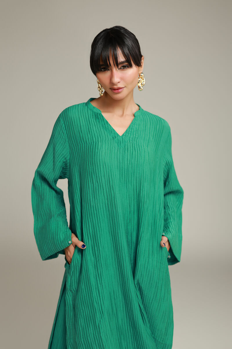 Solid Long Kurta