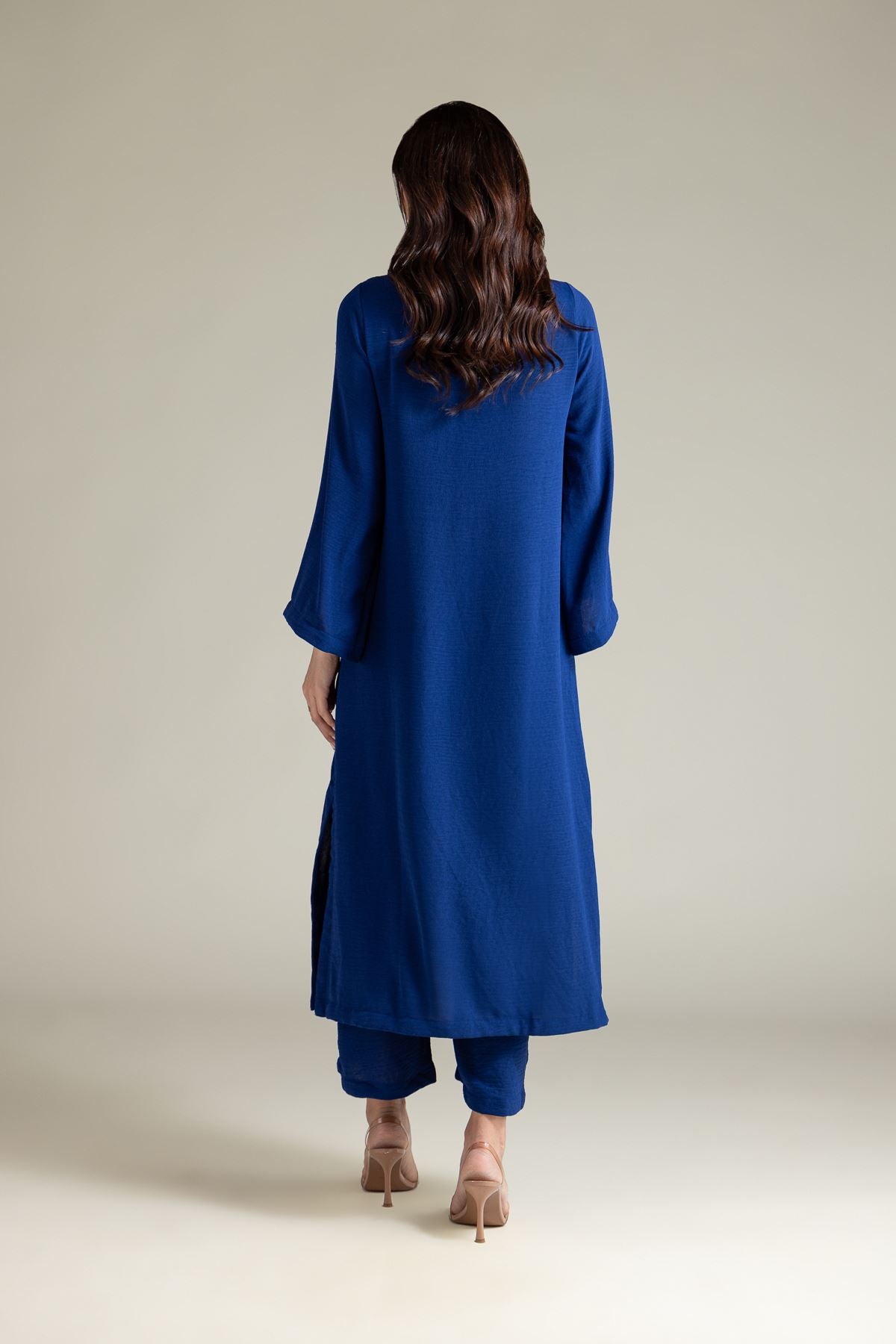 Short Blue Kurta