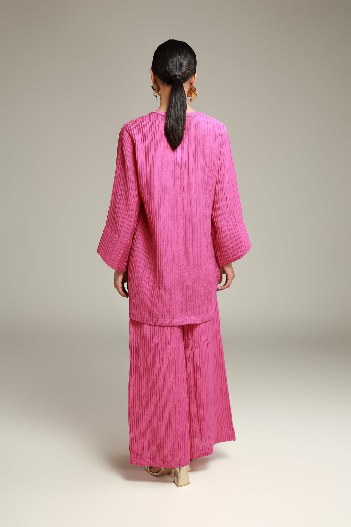 V-Neck Short Kurta