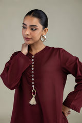 Solid Cotton Kurta