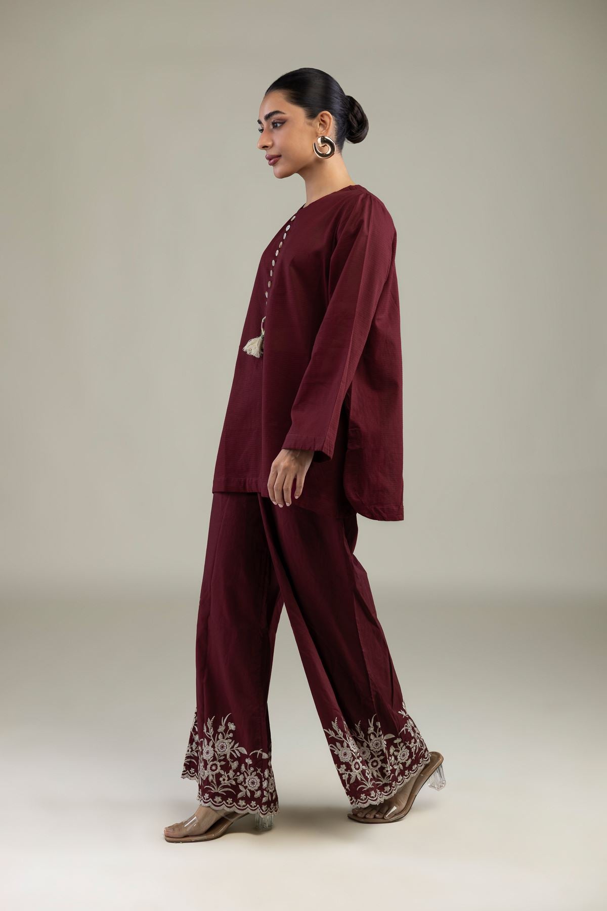 Solid Cotton Kurta