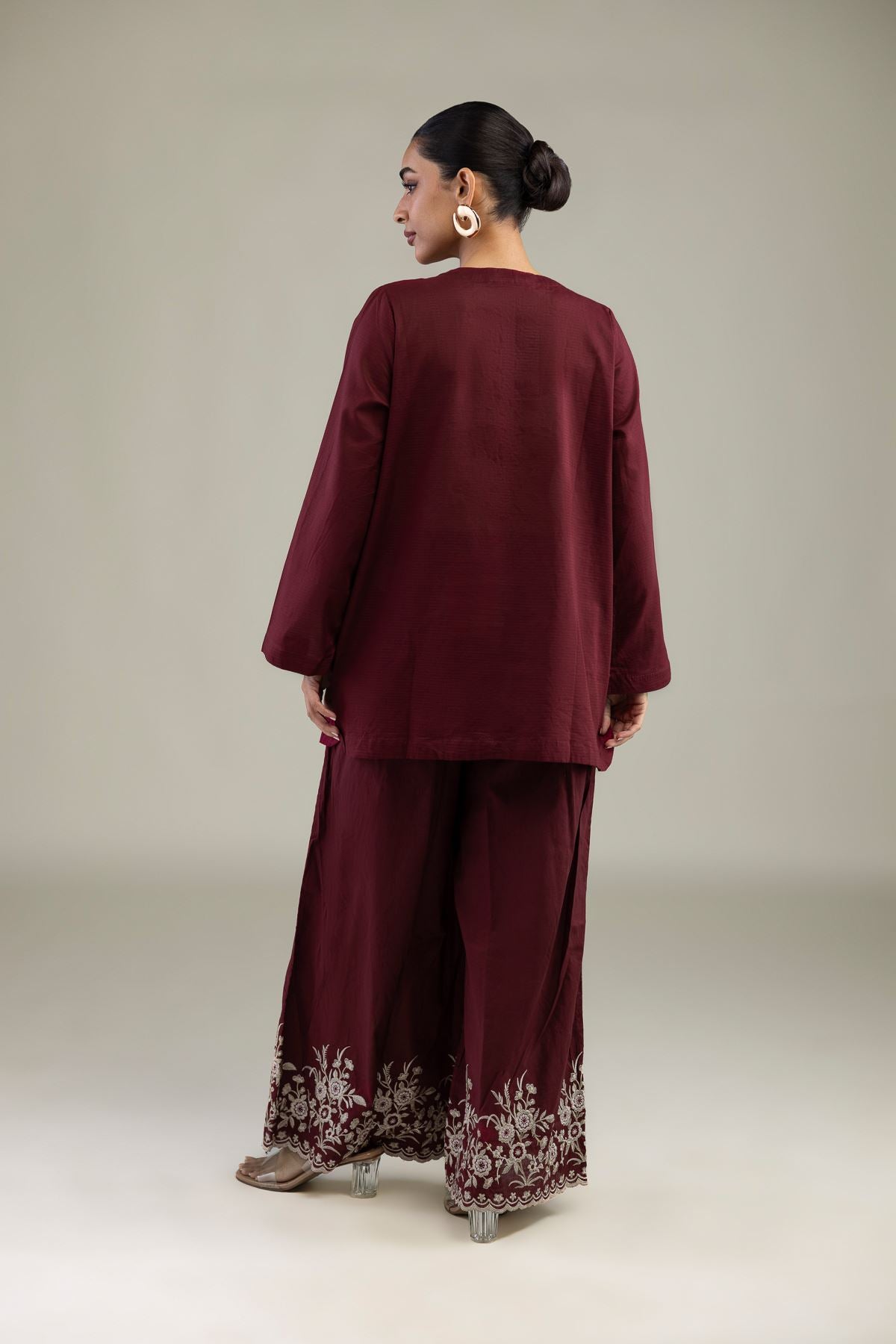 Solid Cotton Kurta