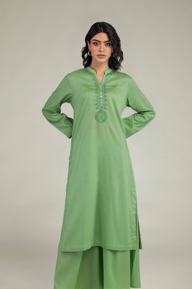 Green Lyocell Kurta